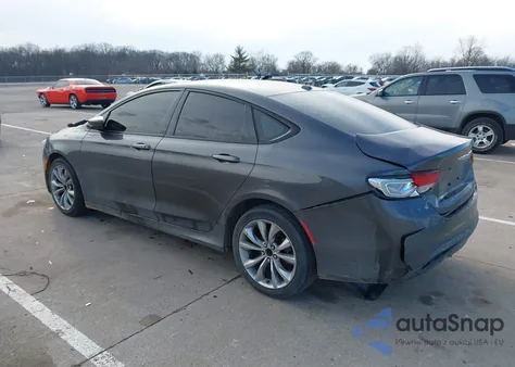 2015 Chrysler 200 S из США, поврежденный, VIN 1C3CCCBB3FN511559